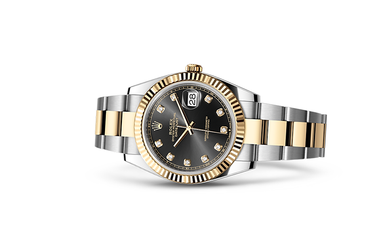 Rolex Datejust, Oyster, 41 mm, Oystersteel and yellow gold, M126333-0005