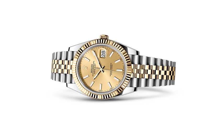 Rolex Datejust, Oyster, 41 mm, Oystersteel and yellow gold, M126333-0010