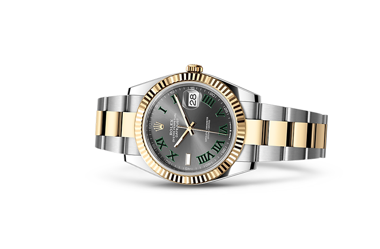 Rolex Datejust, Oyster, 41 mm, Oystersteel and yellow gold, M126333-0019