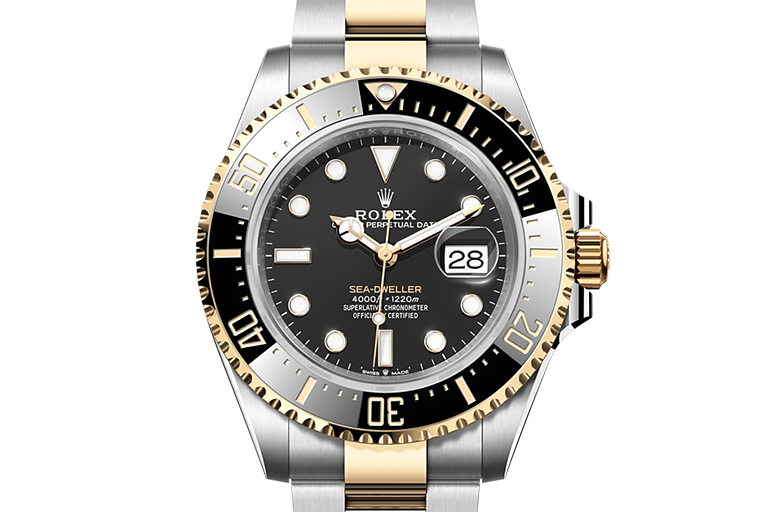 Rolex Sea-Dweller, Oyster, 43 mm, Oystersteel and yellow gold, M126603-0001