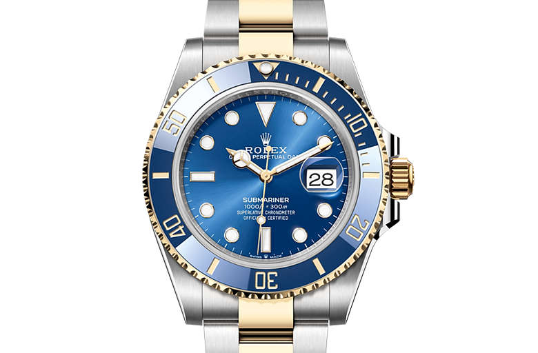 Rolex Submariner, Oyster, 41 mm, Oystersteel and yellow gold, M126613LB-0002