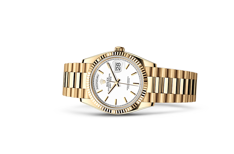 Rolex Day-Date, Oyster, 36 mm, yellow gold, M128238-0081