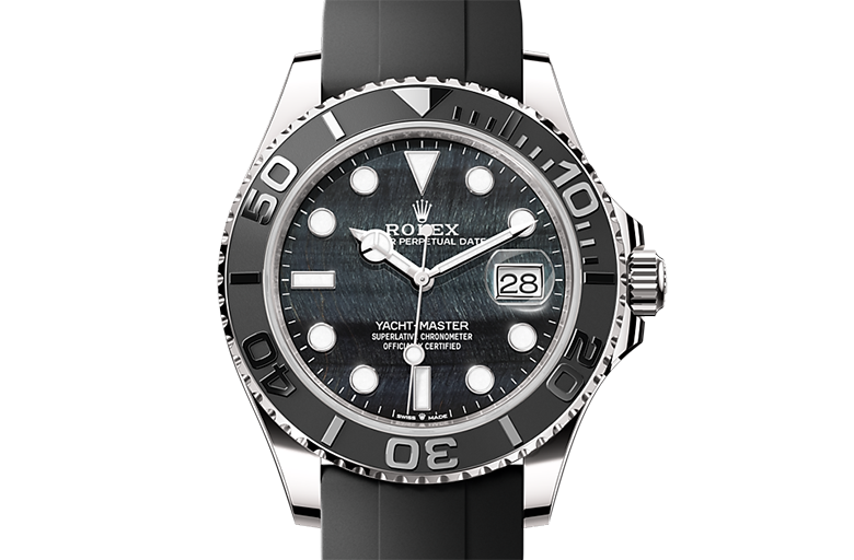 White gold yacht master sale