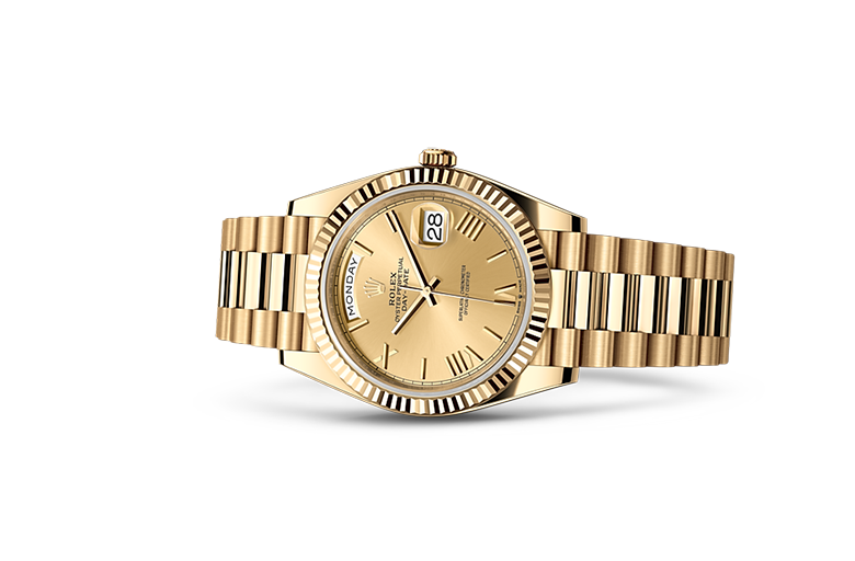 Rolex Day-Date, Oyster, 40 mm, yellow gold, M228238-0006