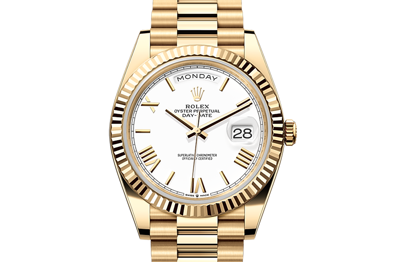 Rolex Day-Date, Oyster, 40 mm, yellow gold, M228238-0042