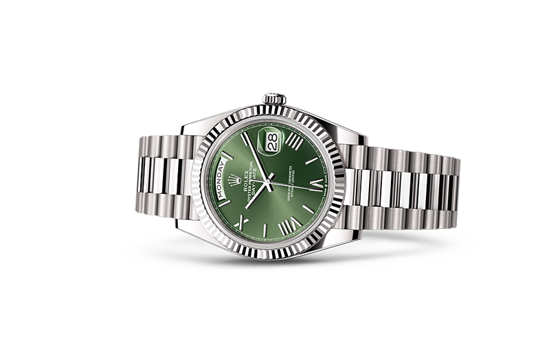 Rolex Day-Date, Oyster, 40 mm, white gold, M228239-0033