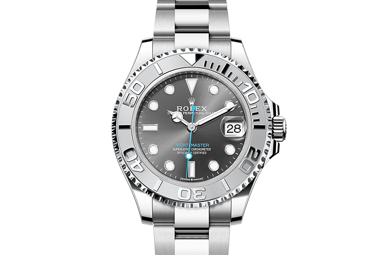 Rolex Yacht-Master, Oyster, 37 mm, Oystersteel and platinum, M268622-0002