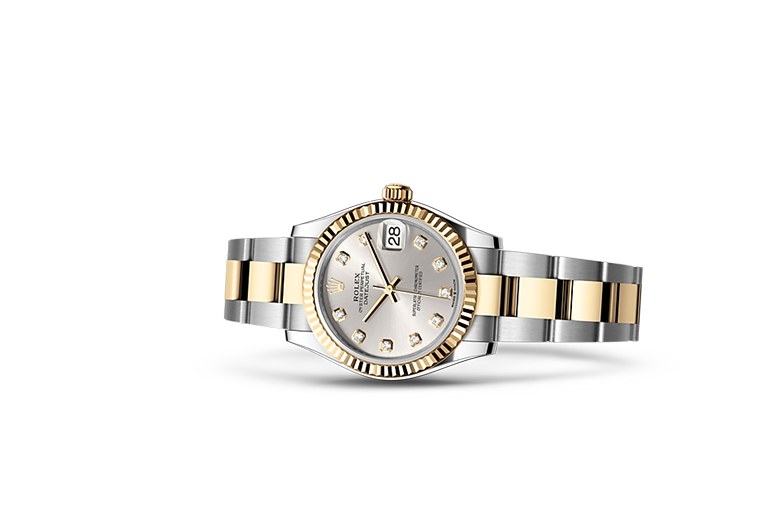 Rolex Datejust, Oyster, 31 mm, Oystersteel and yellow gold, M278273-0019