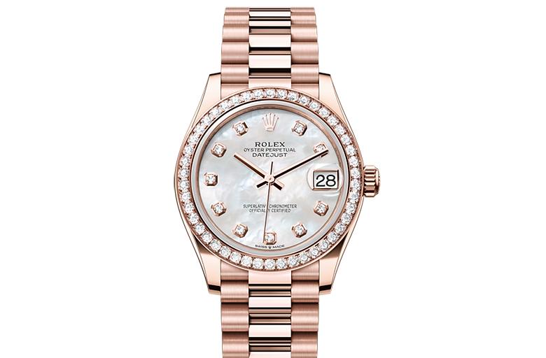 Rolex datejust oyster perpetual rose gold sale