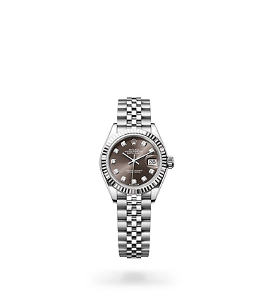 Rolex Lady-Datejust, Oyster, 28 mm, Oystersteel and white gold, M279174-0015