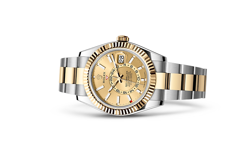 Rolex Sky-Dweller, Oyster, 42 mm, Oystersteel and yellow gold, M336933-0001