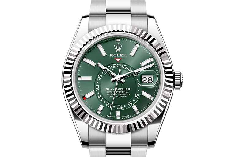 Rolex Sky-Dweller, Oyster, 42 mm, Oystersteel and white gold, M336934-0001