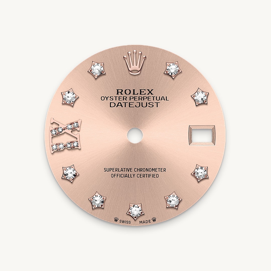 Rosé-colour dial