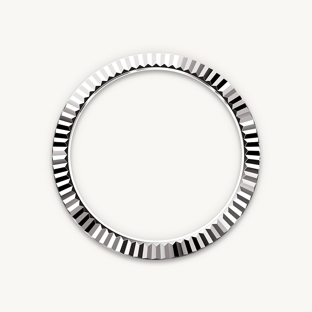 Intense white dial